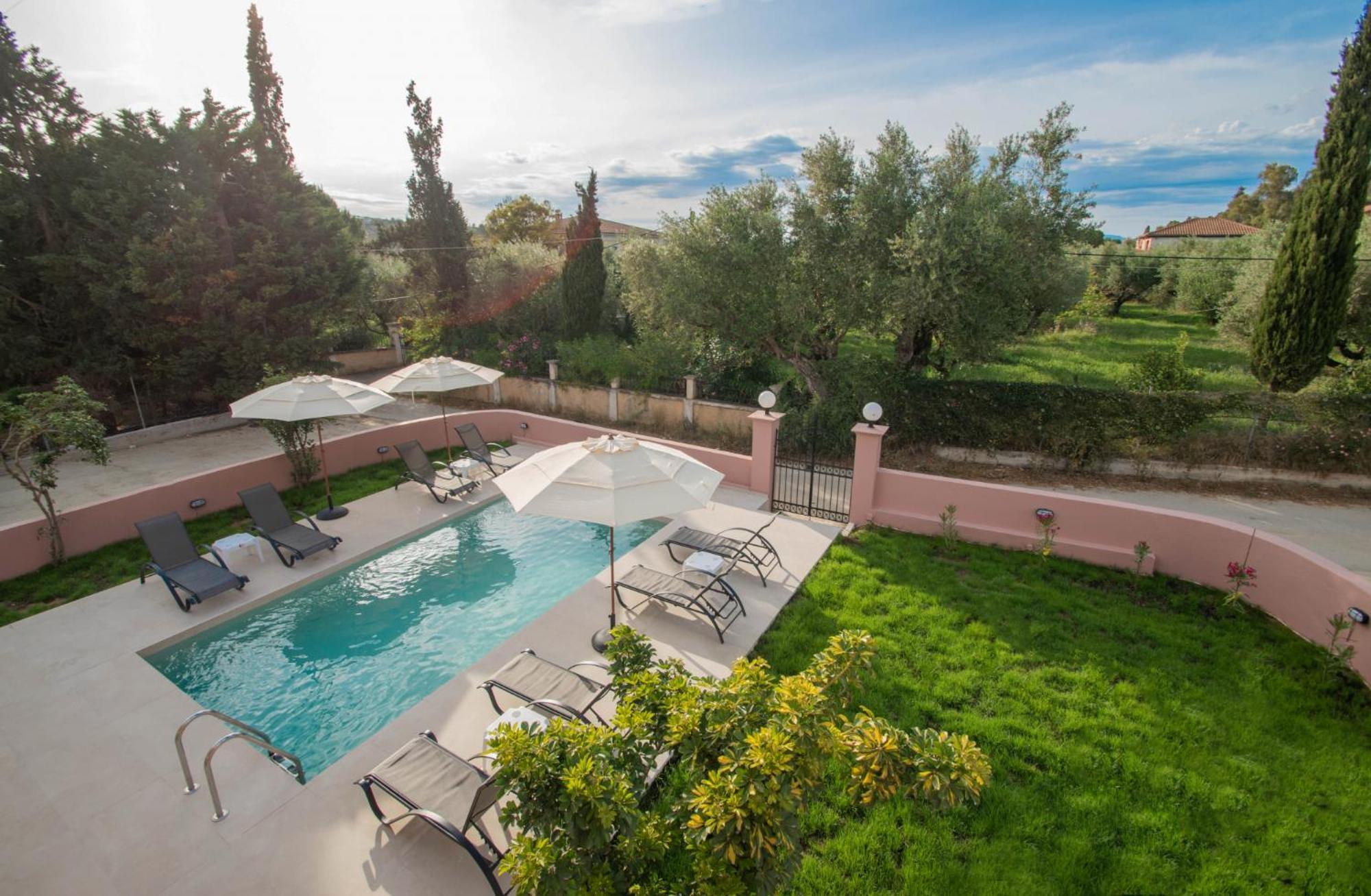 Afrodite'S Oasis Villa By "Elite" Akrotiri  Bagian luar foto