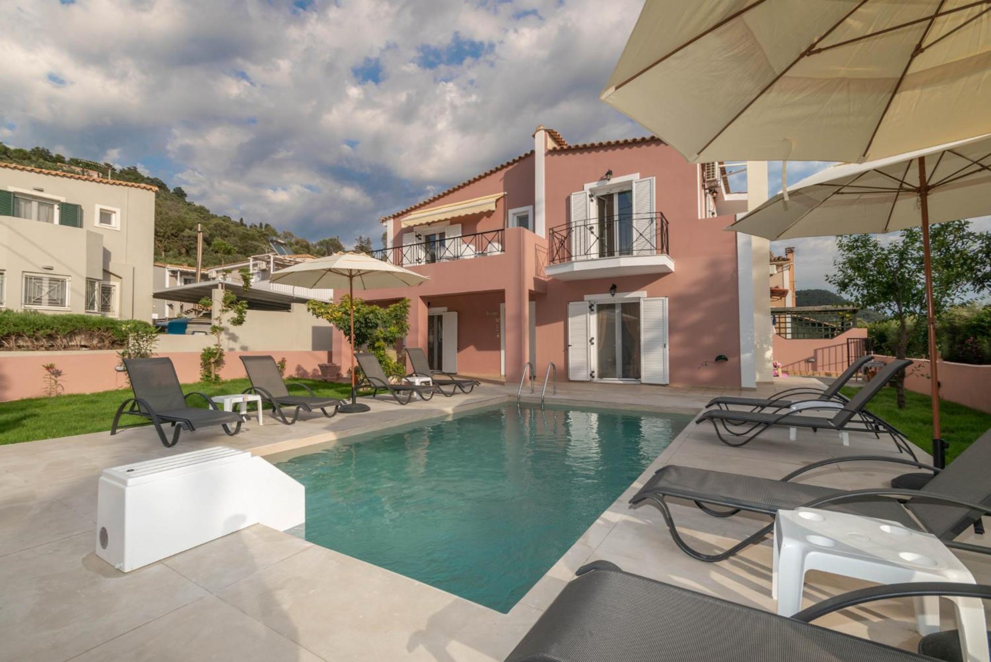 Afrodite'S Oasis Villa By "Elite" Akrotiri  Bagian luar foto